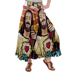 Got Christ? Satin Palazzo Pants by Valentinaart