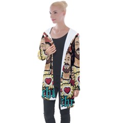 Got Christ? Longline Hooded Cardigan by Valentinaart