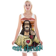 Got Christ? Reversible Velvet Sleeveless Dress by Valentinaart