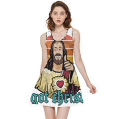 Got Christ? Inside Out Reversible Sleeveless Dress by Valentinaart