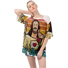 Got Christ? Oversized Chiffon Top by Valentinaart