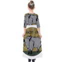 Chinese New Year ¨C Year of the Ox Kids  Quarter Sleeve Maxi Dress View2