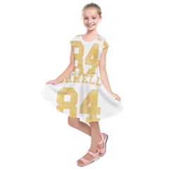 Orwell 84 Kids  Short Sleeve Dress by Valentinaart