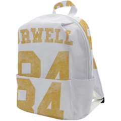 Orwell 84 Zip Up Backpack by Valentinaart