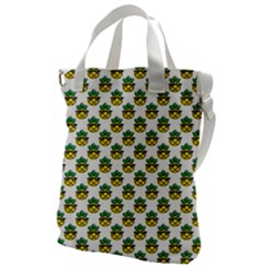 Holiday Pineapple Canvas Messenger Bag by Sparkle