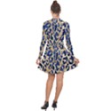 Leopard skin  Long Sleeve Panel Dress View2