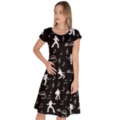 Elvis Classic Short Sleeve Dress by Valentinaart