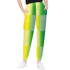 Lgbt Rainbow Buffalo Check Lgbtq Pride Squares Pattern Tapered Pants by yoursparklingshop