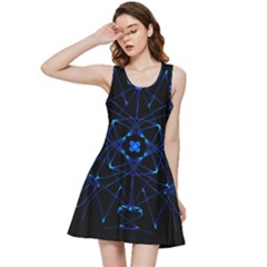 Digital Handdraw Floral Inside Out Racerback Dress by Sparkle