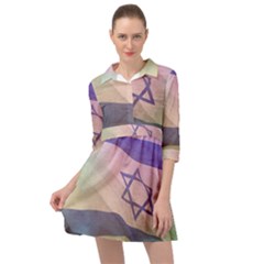 Israel Mini Skater Shirt Dress by AwesomeFlags