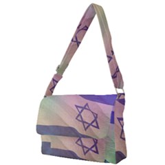 Israel Full Print Messenger Bag (l) by AwesomeFlags