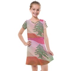 Lebanon Kids  Cross Web Dress by AwesomeFlags