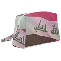 Iraq Wristlet Pouch Bag (large) by AwesomeFlags