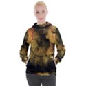 Surreal Steampunk Queen From Fonebook Women s Hooded Pullover View1