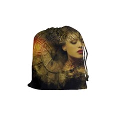 Surreal Steampunk Queen From Fonebook Drawstring Pouch (medium) by 2853937