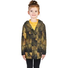 Surreal Steampunk Queen From Fonebook Kids  Double Breasted Button Coat by 2853937