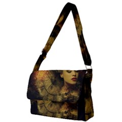 Surreal Steampunk Queen From Fonebook Full Print Messenger Bag (l) by 2853937