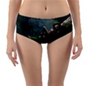 Wooden Child Resting On A Tree From Fonebook Reversible Mid-Waist Bikini Bottoms View3