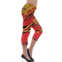 Warrior s Spirit  Lightweight Velour Capri Leggings  View4