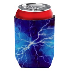 Blue Thunder Lightning At Night, Graphic Art Can Holder by picsaspassion