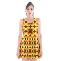 Zappwaits Retro Scoop Neck Skater Dress by zappwaits