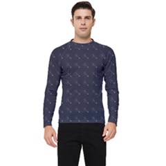 Black Stars Men s Long Sleeve Rash Guard by Sparkle