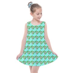 Flowers Pattern Kids  Summer Dress by Sparkle