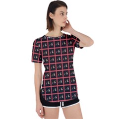 Grill Blocks Perpetual Short Sleeve T-shirt by Sparkle