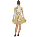 Ice Cream Dessert Summer Long Sleeve Panel Dress View2