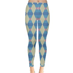 Pattern Texture Chevron Inside Out Leggings by Dutashop