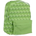 Green Pattern Ornate Background Giant Full Print Backpack View3