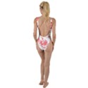 Folk ornament High Leg Strappy Swimsuit View2