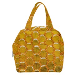 Hexagonal Windows Boxy Hand Bag by essentialimage365