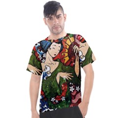 Geisha Men s Sport Top by UniqueandCustomGifts