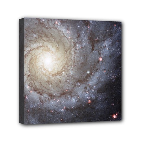 Spiral Galaxy Mini Canvas 6  X 6  (stretched) by ExtraAwesomeSauce