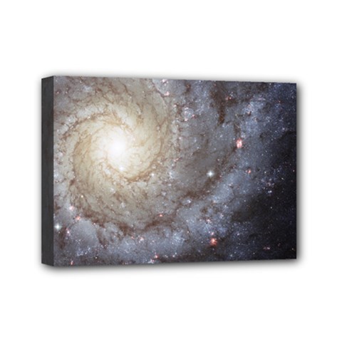 Spiral Galaxy Mini Canvas 7  X 5  (stretched) by ExtraAwesomeSauce