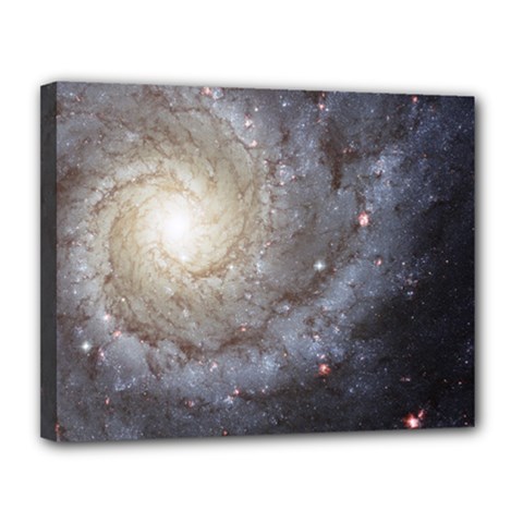 Spiral Galaxy Canvas 14  X 11  (stretched) by ExtraAwesomeSauce