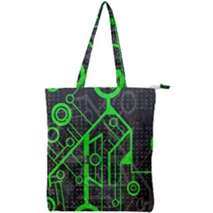 Tech Double Zip Up Tote Bag by ExtraGoodSauce