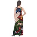 Geisha Geisha Sleeveless Velour Maxi Dress View2