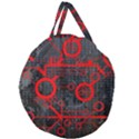 Tech - Red Giant Round Zipper Tote View1