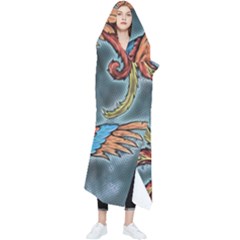 Chinese Phoenix Wearable Blanket by ExtraAwesomeSauce