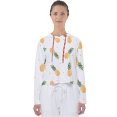 Pineapple Pattern Women s Slouchy Sweat by goljakoff