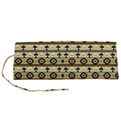 Native American Pattern Roll Up Canvas Pencil Holder (s) by ExtraAwesomeSauce