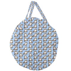 Cats Catty Giant Round Zipper Tote by Sparkle