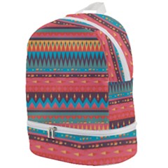 Native American Pattern Zip Bottom Backpack by ExtraAwesomeSauce