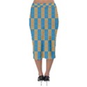 Tartan Pattern Midi Pencil Skirt View2