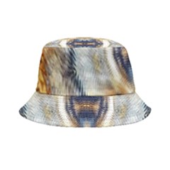 Retro Hippie Vibe Trippy Psychedelic Bucket Hat by CrypticFragmentsDesign