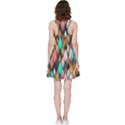 Abstract Triangle Tree Inside Out Racerback Dress View2