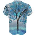 Crystal Blue Tree Men s Cotton Tee View2