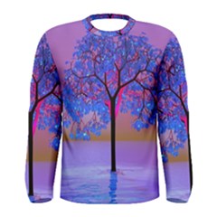 Tree Sunset Men s Long Sleeve Tee by icarusismartdesigns